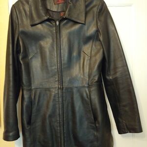 Danier Women's Dark Leather Jacket